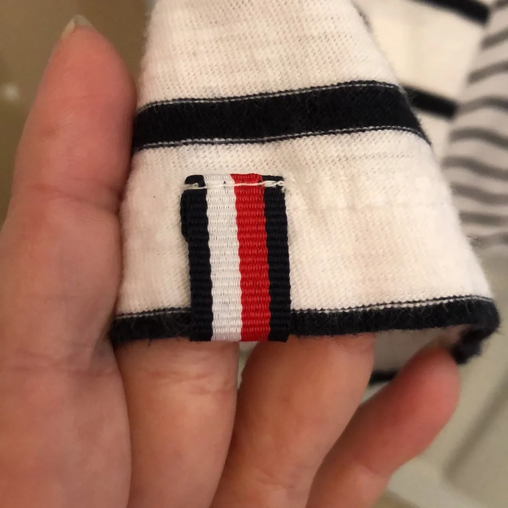 Tommy Hilfiger Lace up Top Tunic Sz XL - Picture 7 of 8